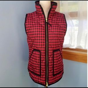 J. Crew Puffer Best Buffalo Plaid